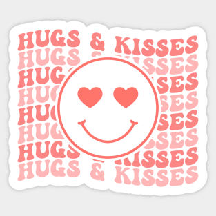 Hugs and Kisses Sticker